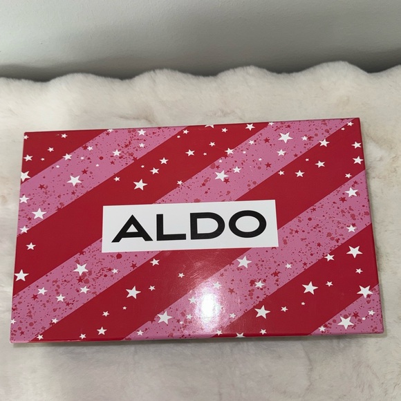 Aldo Floral Crossbody Strap 2 Side Purse Card Holder Keychain Gift Box Set - Picture 14 of 15